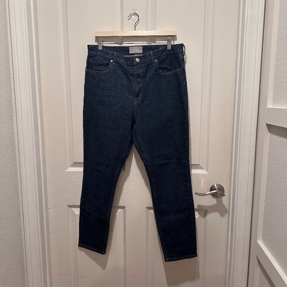 Everlane High Rise Women Jeans Dark Blue Wash Size 32